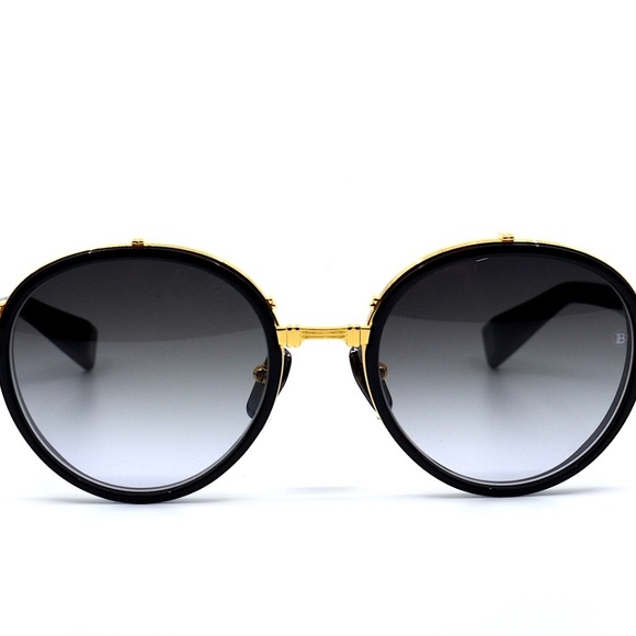 BALMAIN CROISSY BY AKONI BPS 126A Gold Black Titanium Unisex Sunglasses main image 8